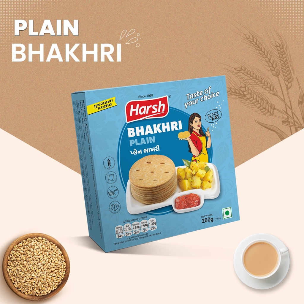 Plain Bhakhri 200g