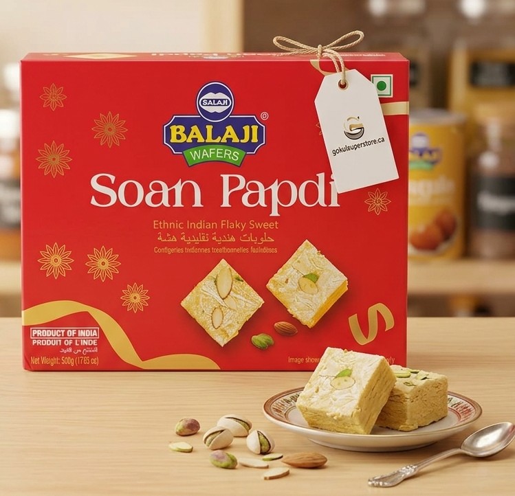 Gokul Superstore - Soan Papdi - Balaji 500g