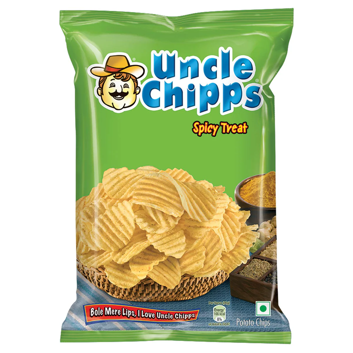 Gokul Superstore - Uncle Chips Spicy Treat 55g