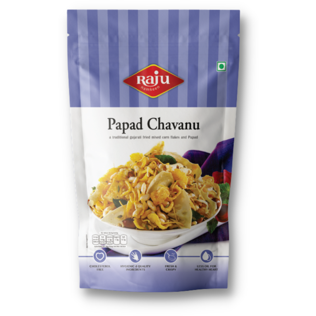 Papad Chavanu Raju Namkeen 400g