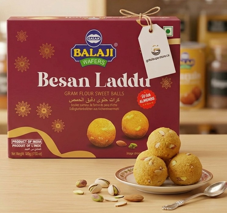Gokul Superstore - Besan Laddu (Magaj) - Balaji 400g