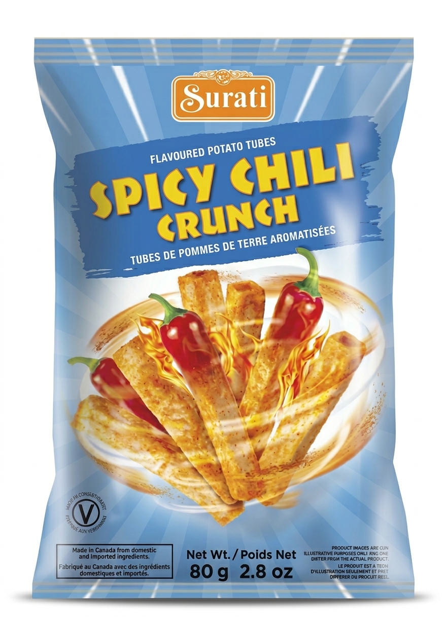 Spicy Chili Crunch Tubes 80g